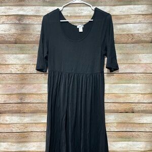 Black Midi Dress